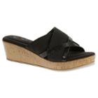Soft Style By Hush Puppies Jessie Women's Narrow-width Crisscross Wedge Sandals, Size: 8 N, Oxford