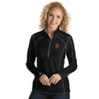 Women's Antigua San Francisco Giants Tempo Pullover, Size: Medium, Black