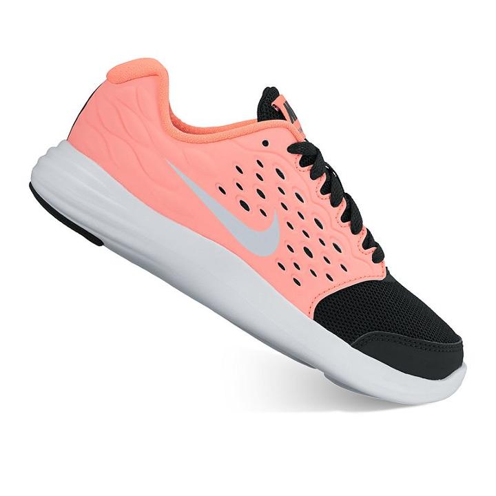 Nike Lunarstelos Preschool Girls' Shoes, Girl's, Size: 2, Black