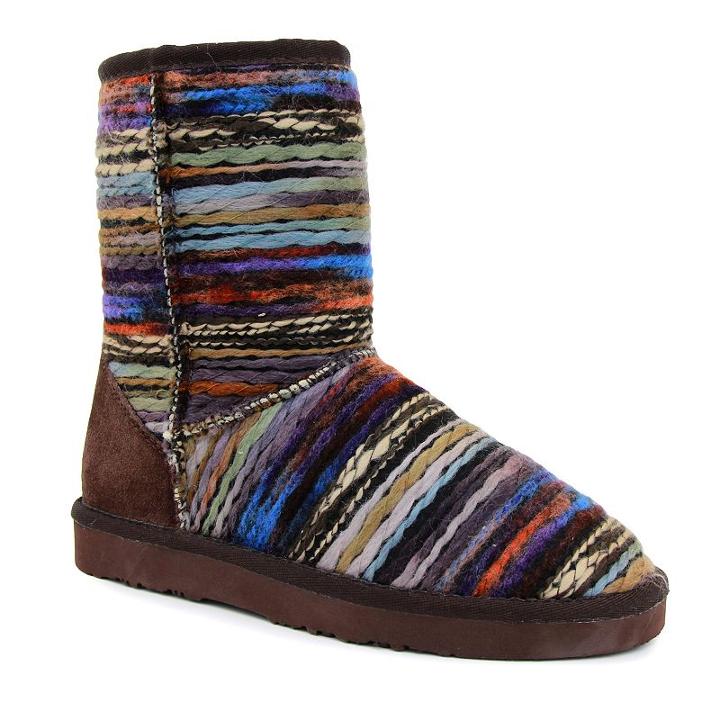 Lamo Juarez Women's Mid-calf Winter Boots, Girl's, Size: 9, Brown