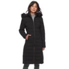 Women's Apt. 9&reg; Stretch Commuter Puffer Jacket, Size: Large, Black