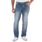 Men's Axe & Crown Marcus Slim Straight Jeans, Size: 34x34, Dark Blue