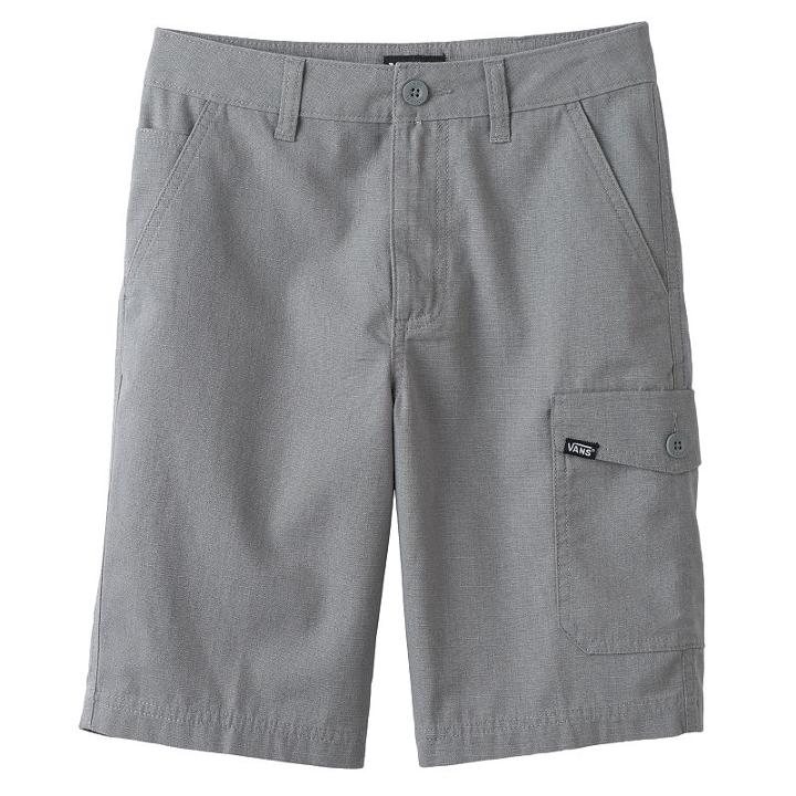 Boys 8-20 Vans Monument Shorts, Boy's, Size: 16, Med Grey