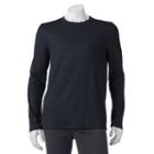Big & Tall Croft & Barrow&reg; Classic-fit Ribbed Crewneck Tee, Men's, Size: Xl Tall, Blue