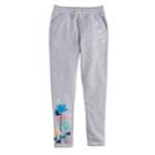 Girls 4-10 Jumping Beans&reg; French Terry Cuffed Jogger Pants, Size: 7, Light Grey