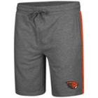 Men's Colosseum Oregon State Beavers Sledge Ii Terry Shorts, Size: Small, Light Grey