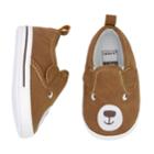 Baby Boy Carter's Bear Slip-on Crib Shoes, Size: 9-12 Months, Brown