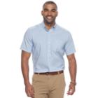 Men's Dockers&reg; Comfort Stretch Classic-fit Button-down Shirt, Size: Xxl, Blue