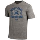 Men's Under Armour Notre Dame Fighting Irish Heathered Tee, Size: Xl, Gray