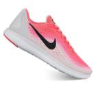 Nike Flex Run 2017 Grade School Girls' Sneakers, Girl's, Size: 6, Red