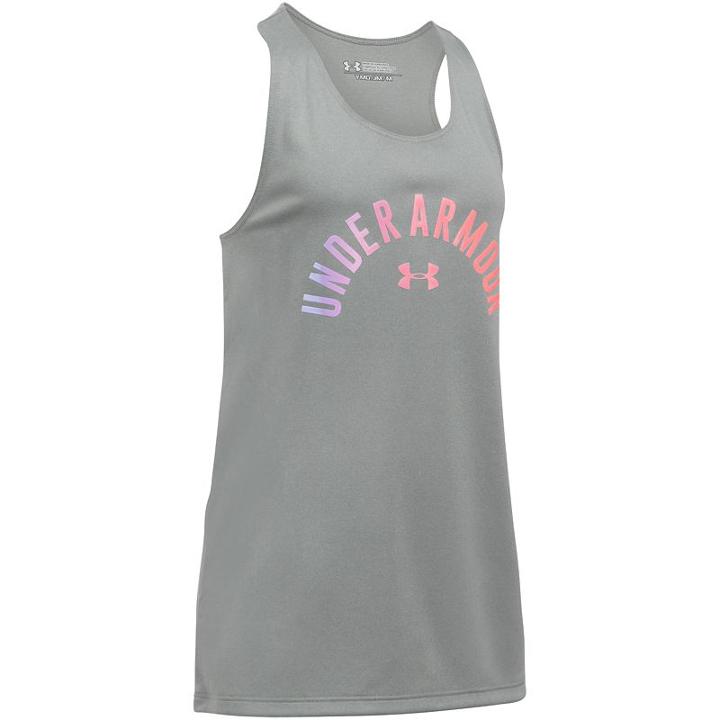 Girls 7-16 Under Armour Ua Tank Top, Girl's, Size: Small, Dark Grey