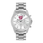 Women's Game Time Washington Nationals Knockout Watch, Silver