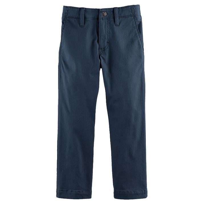 Boys 4-7x Lee Xtreme Slim Fit Chino Pants, Size: Medium (7), Blue (navy)