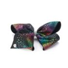 Girls 4-16 Jojo Siwa Rainbow Foil Heart Bow, Multicolor