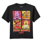 Boys 8-20 Five Nights At Freddy's Tee, Boy's, Size: Large, Black
