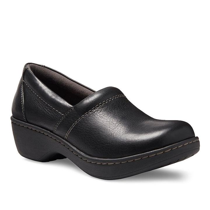 Eastland Constance Women's Clogs, Size: 8 Wide, Black