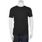Big & Tall Classic-fit Basic Crewneck Tee, Men's, Size: Xl Tall, Black