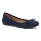 So&reg; Boat Women's Ballet Flats, Size: Medium (7), Blue (navy)
