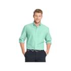 Men's Izod Essential Classic-fit Solid Button-down Shirt, Size: Small, Brt Green