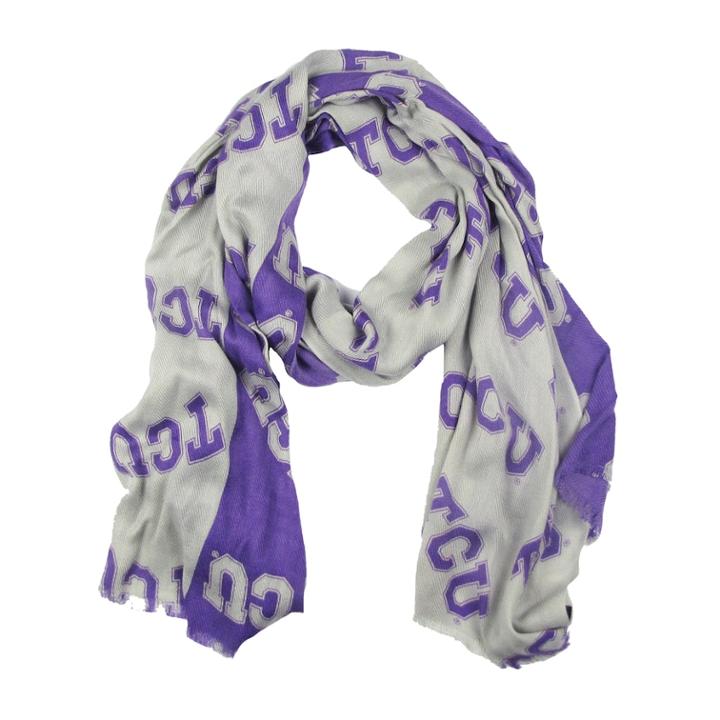 Tcu Horned Frogs Mvp Scarf, Women's, Multicolor