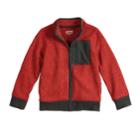 Boys 4-12 Jumping Beans&reg; Zip Mock Neck Marled Jacket, Size: 8, Med Red
