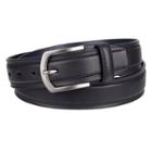 Men's Sonoma Goods For Life&trade; Stitched Belt, Size: Medium, Black