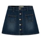 Girls 7-16 Levi's Button Front Jean Skirt, Girl's, Size: 10, Med Blue