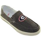 Men's Georgia Bulldogs Drifter Slip-on Shoes, Size: 10, Brown