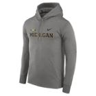 Men's Nike Michigan Wolverines Therma-fit Hoodie, Size: Xl, Multicolor