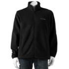 Men's Columbia Flattop Ridge Fleece Jacket, Size: Xxl, Grey (charcoal)