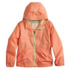Girls 4-18 Columbia Lightweight Jacket, Size: L(14/16), Drk Orange