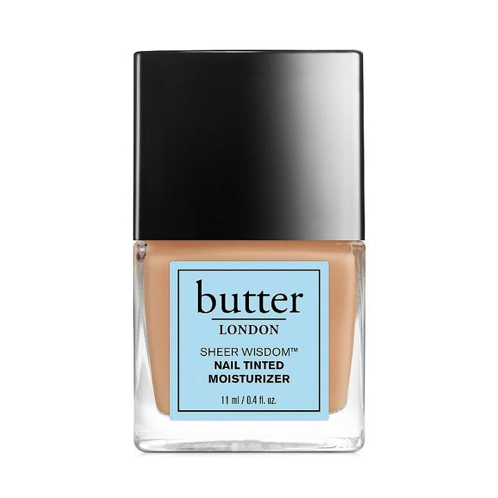 Butter London Sheer Wisdom Nail Tinted Moisturizer, Beig/green (beig/khaki)