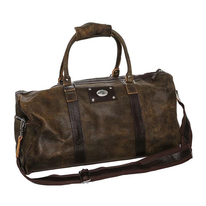 North Dakota State Bison Premium Weekender Duffle Bag, Adult Unisex, Brown
