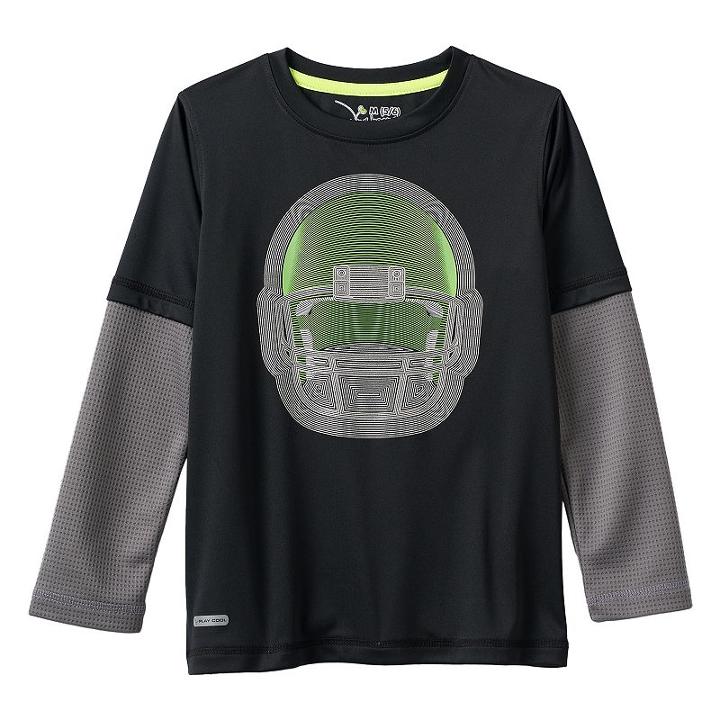 Boys 4-7 Jumping Beans&reg; Active Thermal Skater Tee, Boy's, Size: 5, Oxford