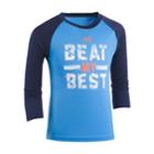 Boys 4-7 Under Armour Raglan Beat My Best Tee, Size: 5, Brt Blue