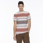 Men's Urban Pipeline&reg; Striped Crewneck Tee, Size: Small, Red