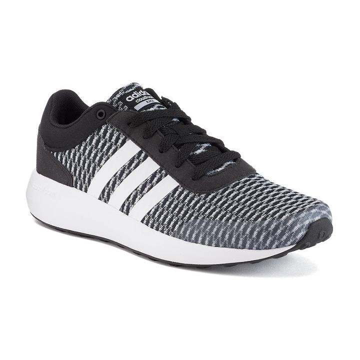 Adidas Neo Cloudfoam Race Women's Sneakers, Size: 7.5, Black