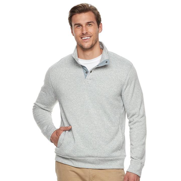 Big & Tall Sonoma Goods For Life&trade; Supersoft Sweater Pullover, Men's, Size: 4xb, Med Grey