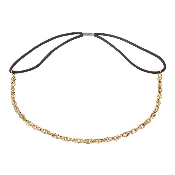 Lc Lauren Conrad Rope Chain Headband, Women's, Gold