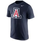 Men's Nike Arizona Wildcats Logo Tee, Size: Xl, Blue (navy)