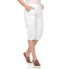 Women's Croft & Barrow&reg; Utility Skimmer Shorts, Size: 8, White