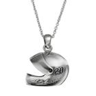 Insignia Collection Nascar Matt Kenseth 20 Stainless Steel Helmet Pendant Necklace, Women's, Size: 18, Grey