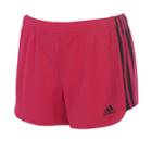 Girls 7-16 Adidas Around The Block Mesh Shorts, Size: Xl, Dark Pink
