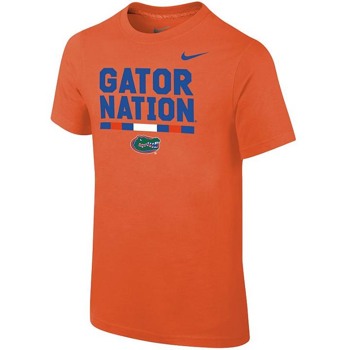 Boys 8-20 Nike Florida Gators Local Verbiage Tee, Size: Xl 18-20, Orange