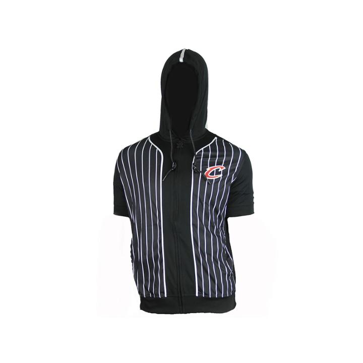 Men's Zipway Cleveland Cavaliers Pinstripe Hoodie, Size: Large, Black
