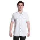 Men's Excelled Slim-fit Striped Button-down Shirt, Size: Xxl, Blue