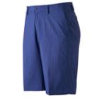 Men's Grand Slam Comfort Stretch Herringbone Performance Golf Shorts, Size: 38, Blue Other