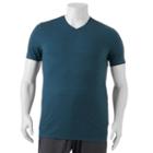Big & Tall Apt. 9 Core Solid V-neck Tee, Men's, Size: Xl Tall, Turquoise/blue (turq/aqua)