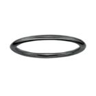 Stacks And Stones Ruthenium-plated Sterling Silver Stack Ring, Women's, Size: 6, Black