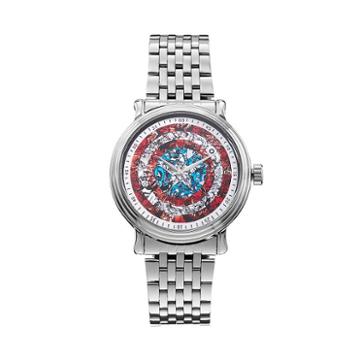 Marvel Comics Captain America Men's Watch, Grey